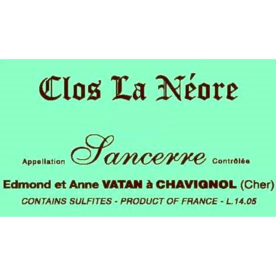 Domaine Edmond Vatan Sancerre Clos La Néore Fine Vines